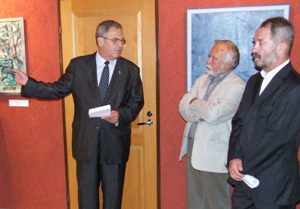 Véső Ágoston tárlata nyílt meg Budapesten