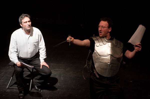 Matei Vişniec Párizsban élő író, drámaíró volt a Kolozsvári Állami Magyar Színház vendége