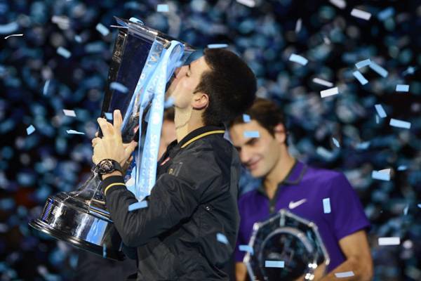Novak Djokovics Federer-veréssel zárta az évet