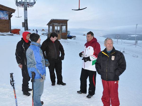 Magyar olimpikonok a Hargitán