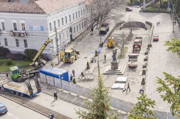Felújítják a székelyudvarhelyi Márton Áron teret