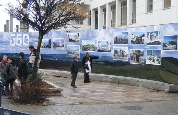 Sepsiszentgyörgyi várostörténeti kollázs került az Erdélyi körkép helyére