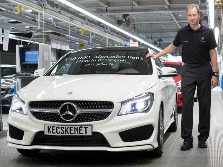 Van mivel dicsekednie a kecskeméti Mercedes-gyárnak