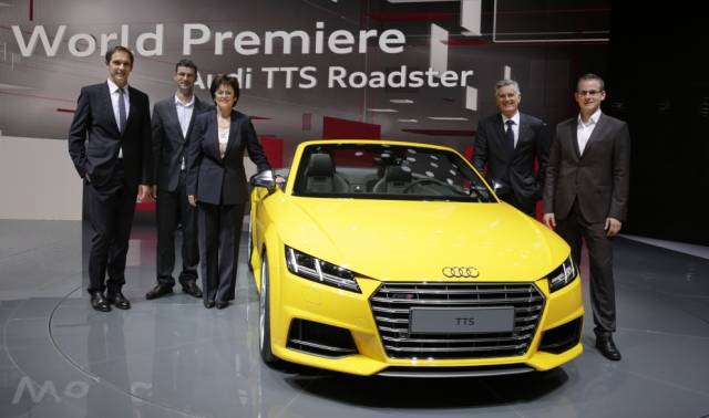 Párizsban mutatkozott be a győri Audi-gyár legújabb modellje