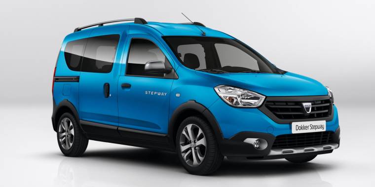 Stepway változatot kapott a Dacia Lodgy és Dokker