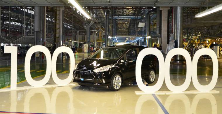 Craiován elkészült a százezredik Ford B-Max típus