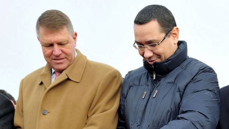 Johannis és Ponta „békülős” találkozója
