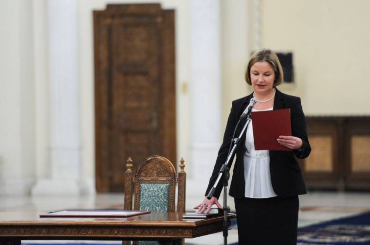 Letette a hivatali esküt Hegedüs Csilla kormányfőhelyettes