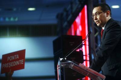 Ponta indul az elnökválasztáson