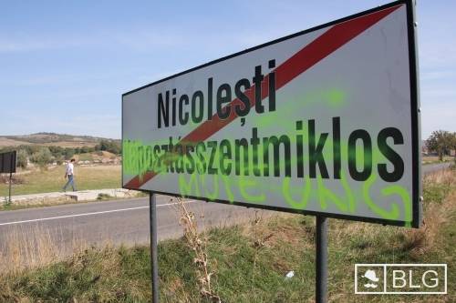 Kétnyelvű utcatáblák Vásárhelyen