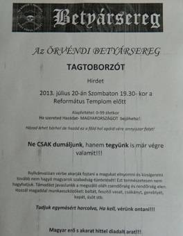 „Betyárok” fenyegettek Örvénden