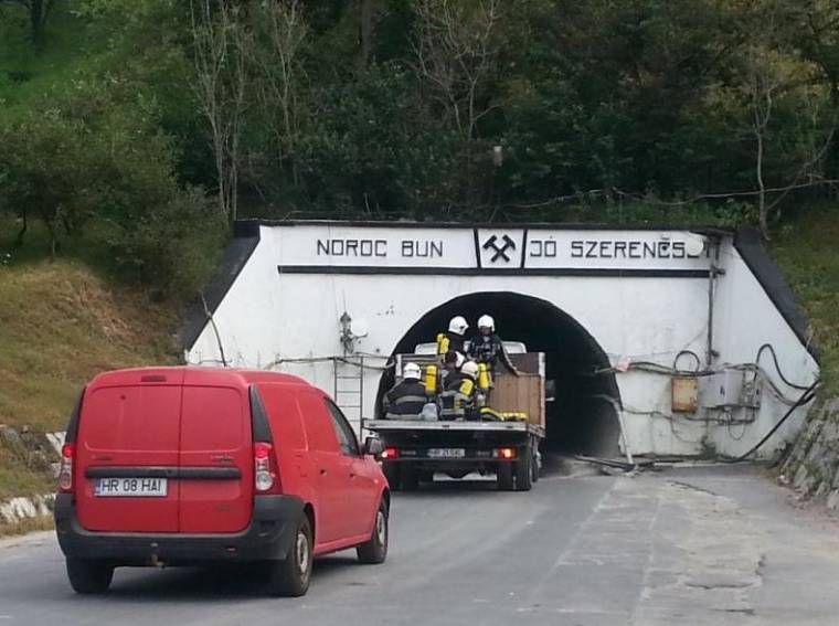 Még szellőztetnek a parajdi sóbányában