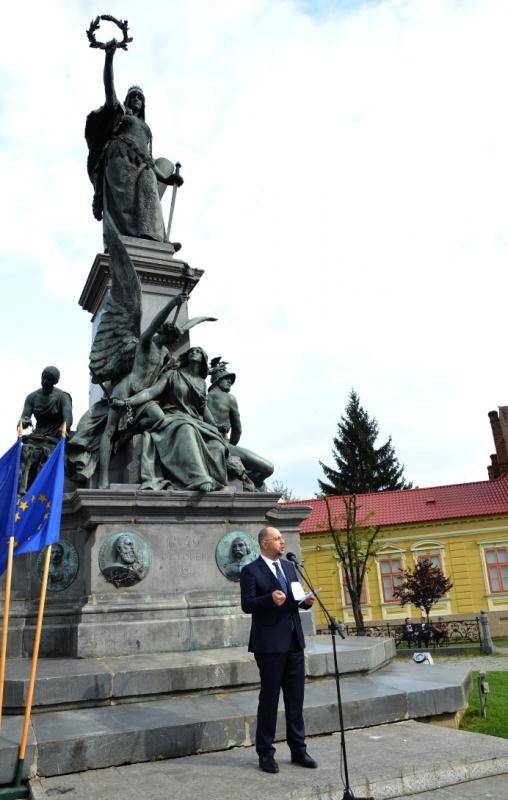Tíz éve áll ismét Aradon a Szabadság-szobor