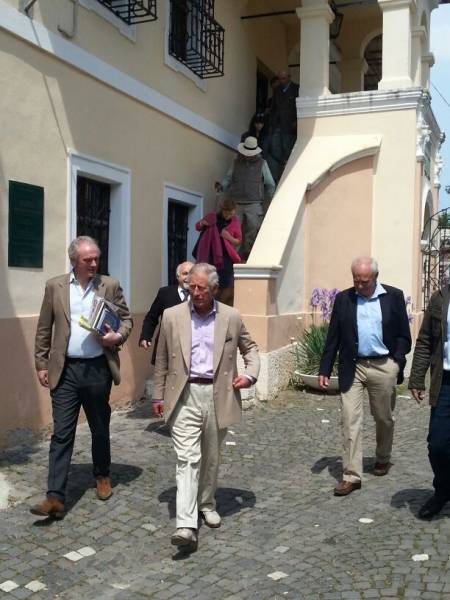 Brassóba látogatott Károly herceg