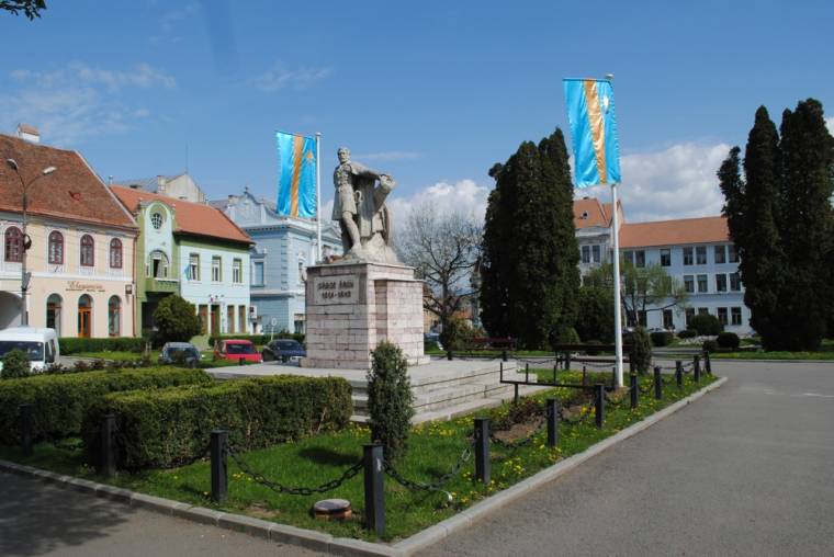 Újra lobognak a székely zászlók Kézdivásárhelyen