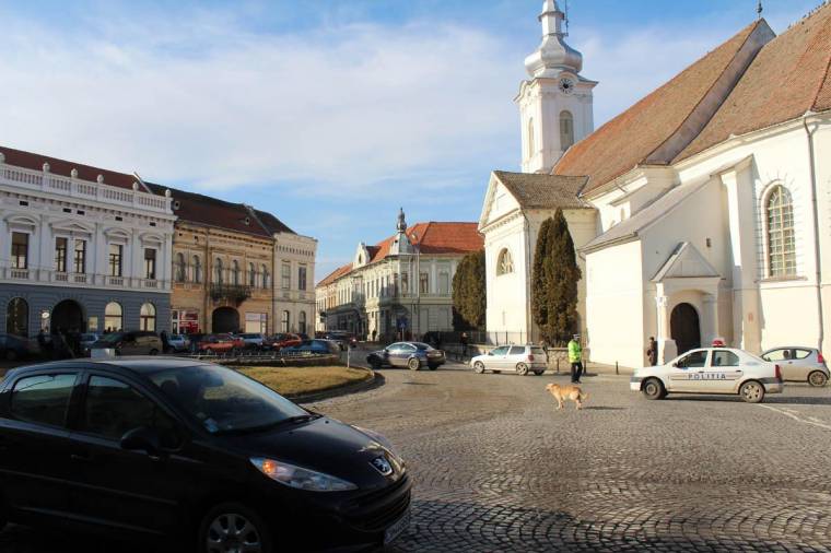 Kézdivásárhelyi tiltakozás a parkolási díj ellen