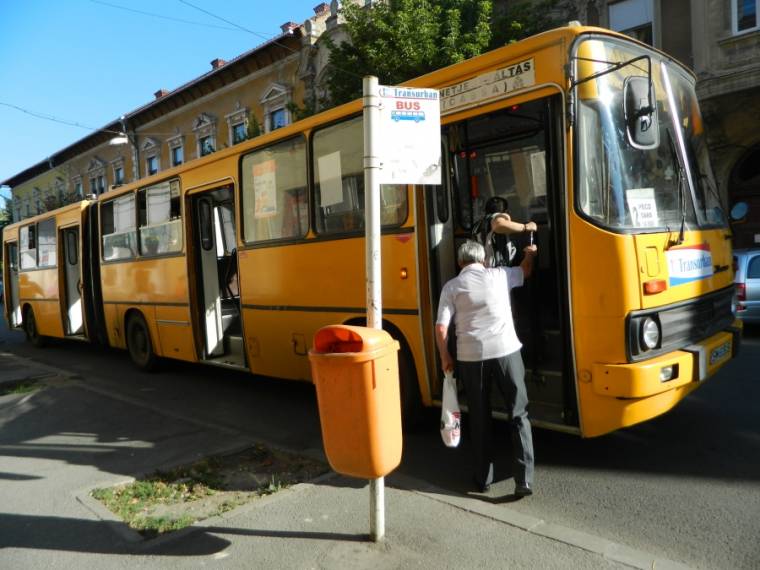 Lopnak a szatmári közlekedési vállalat alkalmazottai