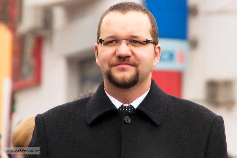 Géczi Gellért városi tanácsos, az RMDSZ négyfalusi szervezetének elnöke 