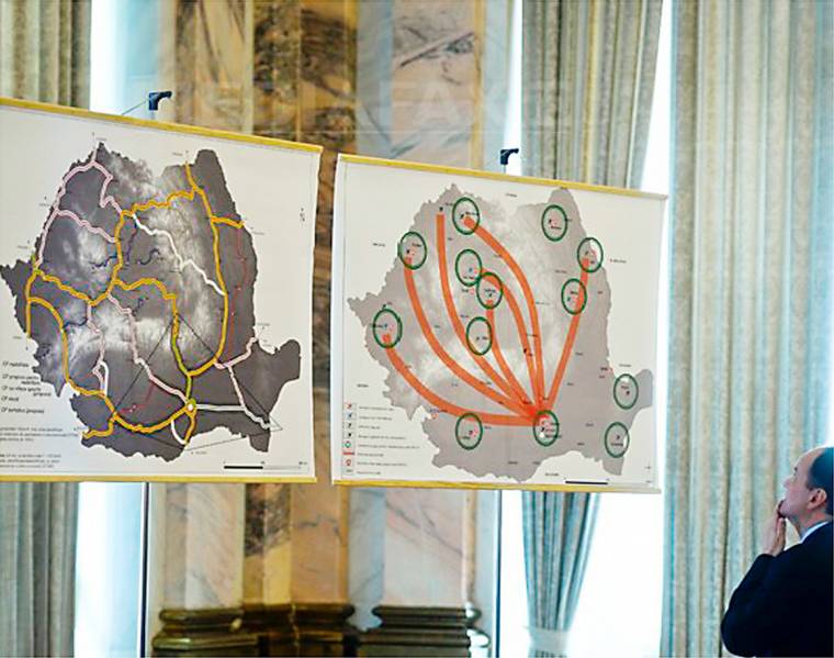 Lefékezett autópálya-építés