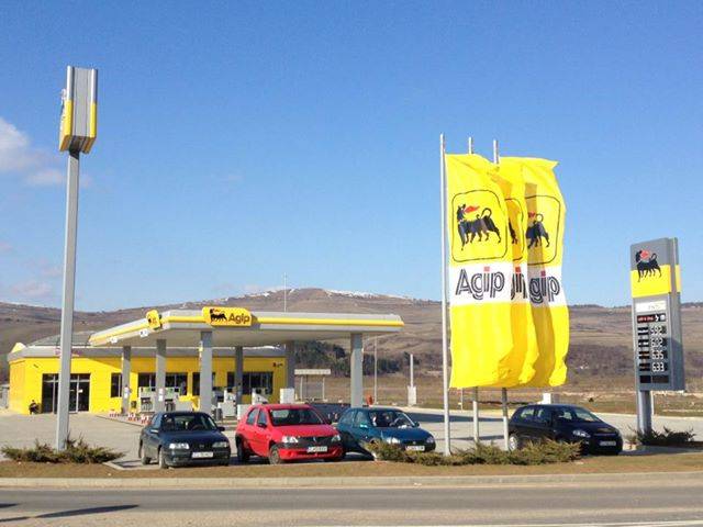 Mol lesz a romániai Agip benzinkutakból