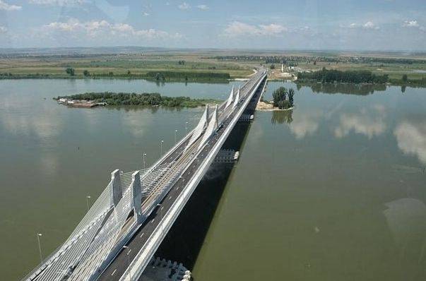 A Calafat és Vidin közötti híd.