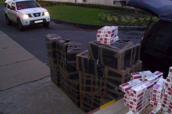 Román cigarettacsempészeket fogtak a magyar határon