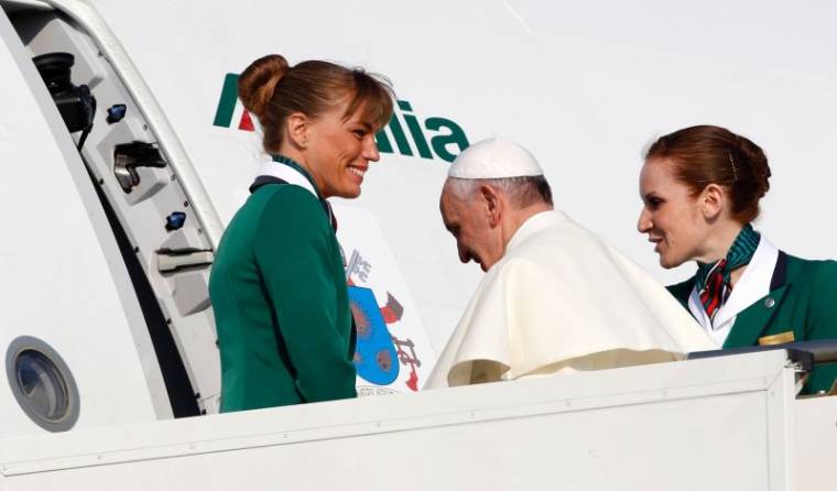 Ferenc pápa elindult Rióba