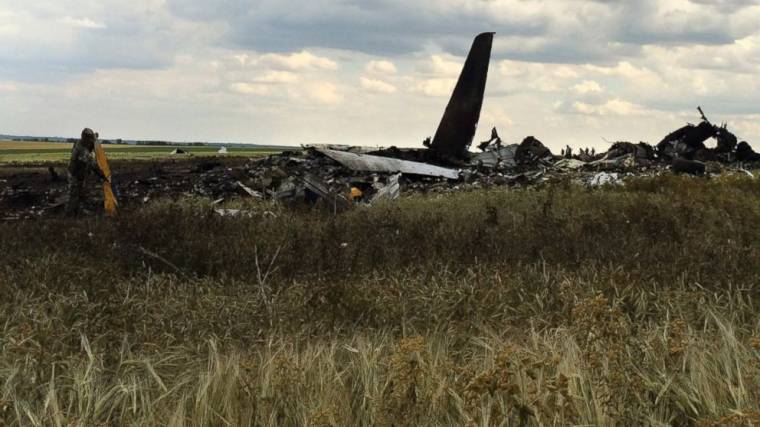 Gyásznap Ukrajnában egy katonai gép lelövése miatt