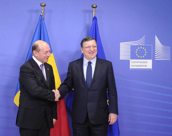 Băsescu Brüsszelben: Romániának a schengeni övezetben a helye