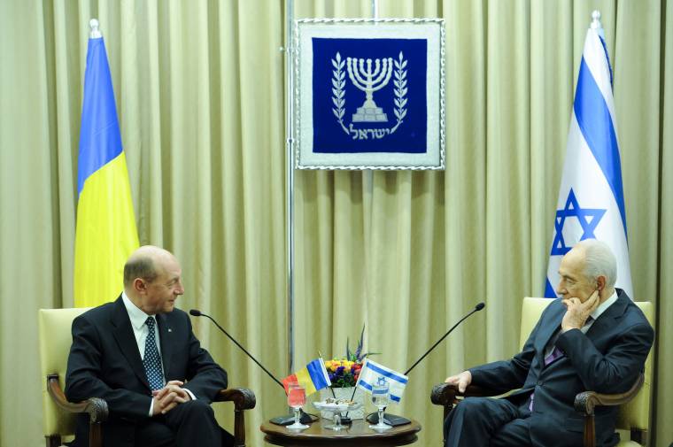 Băsescu Izraelben: nem jellemző az antiszemitizmus