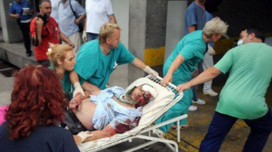 Rendőr vezette a román buszt