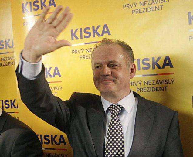 Szlovák elnökválasztás: Kiska legyőzte Ficót