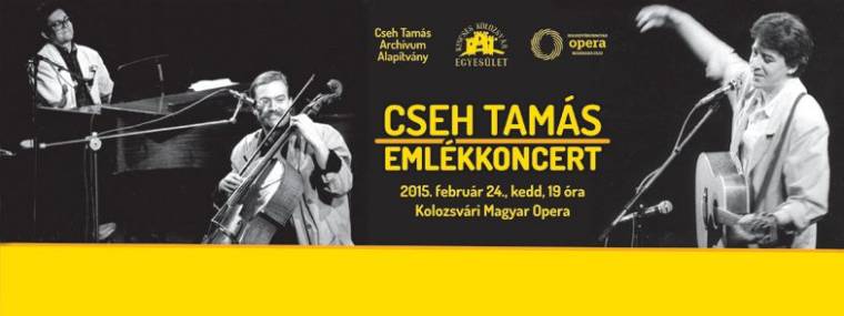 A művész fia énekel: Cseh Tamás-emlékkoncert Kolozsváron