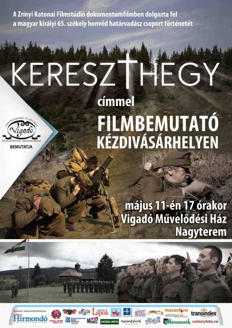 Székelyföldön is bemutatják a Kereszthegy című dokumentumfilmet