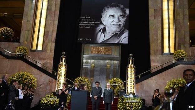 Elbúcsúztatták Gabriel García Márquezt Mexikóvárosban