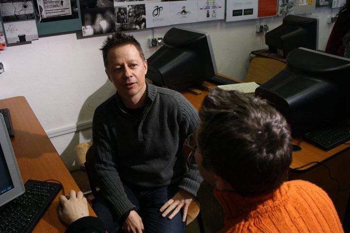 Patrovits Tamás kapja a Filmtettfeszt nagydíját