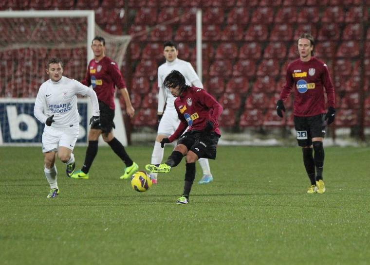 Nagyarányú CFR-siker Selymes csapata ellen