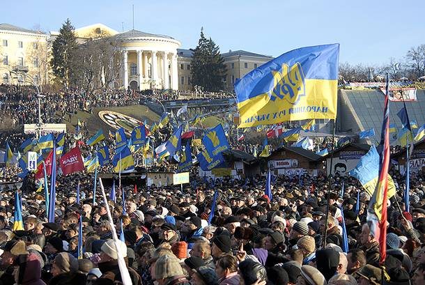 Szervezkednek az ukrán tüntetők