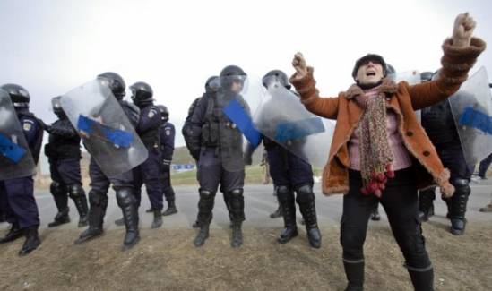 Biztonsági övezet Pungeşti-en