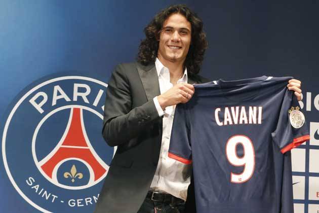Cavani az ötödik legdrágább futballista