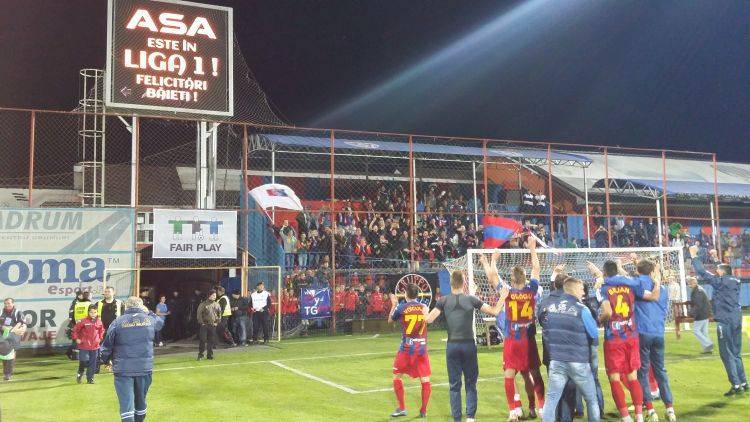 Feljutott az élvonalba a Marosvásárhelyi ASA