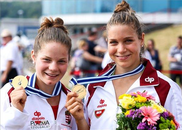 Kilapátolták Moszkvából az aranyat a magyar kajak-kenusok