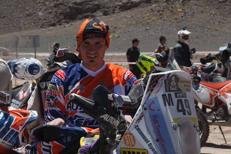 Gyenes Mani a Dakar Rali maratonmenője