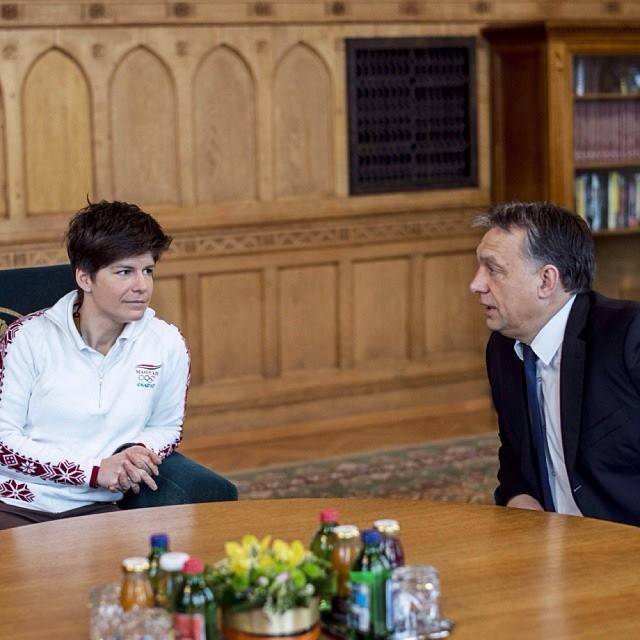 Orbán Viktor fogadta Miklós Editet