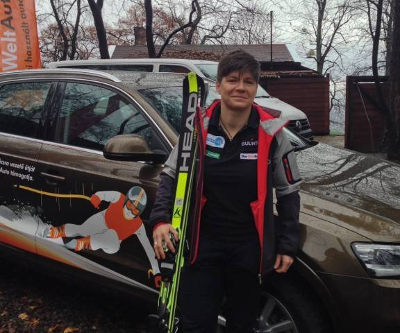 Miklós Edit új lécekkel és autókkal vág neki a síszezonnak