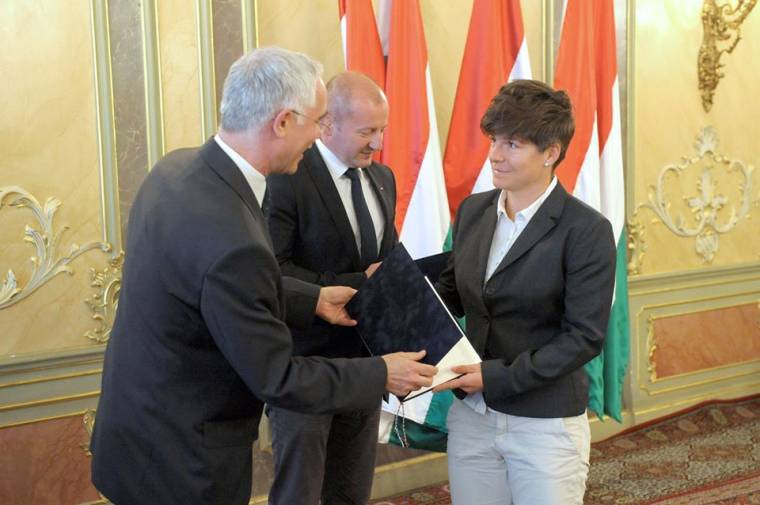 Miklós Editet is díjazták a Magyar Sport Napján