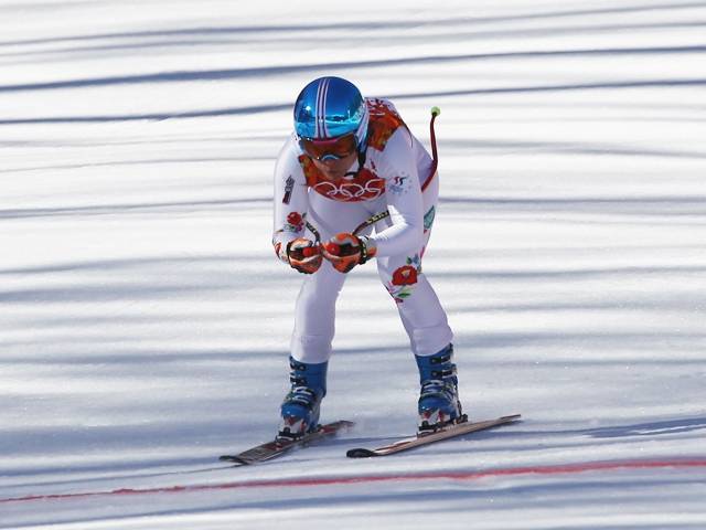 Miklós Edit 15. lett szuper-óriásműlesiklásban