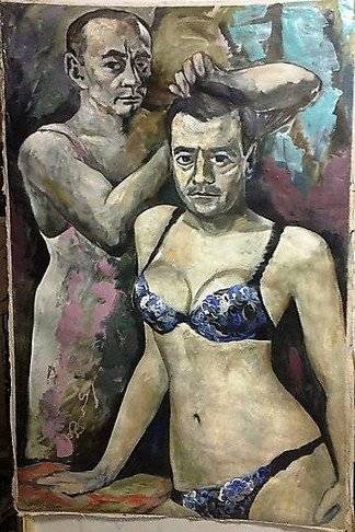 Menekül az orosz festő