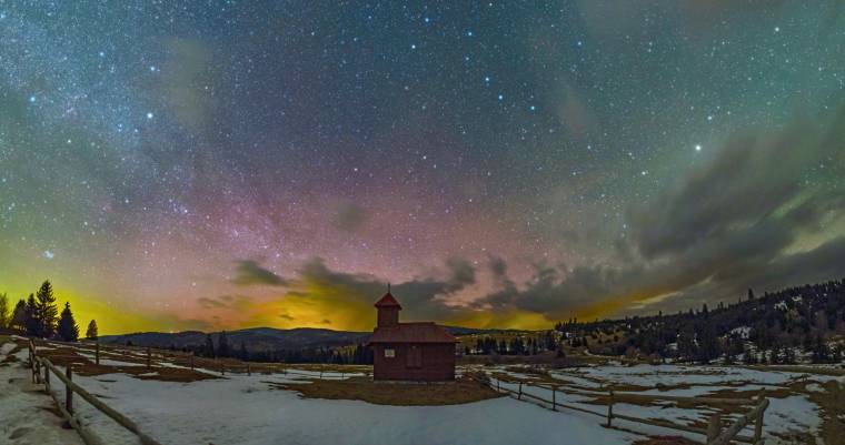 Sarki fény a Székelyföldön