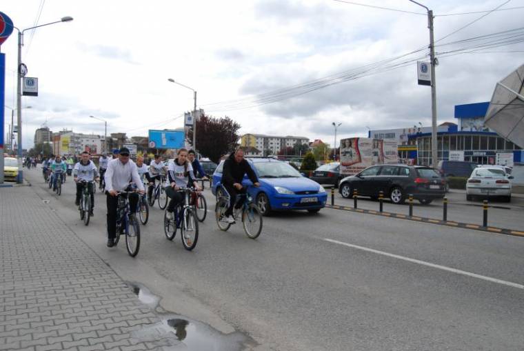 Besztercei biciklitúra az egészség és a közösségépítés jegyében